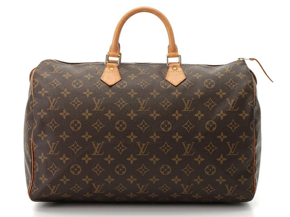 Louis Vuitton Speedy Monogram Leather Brown
